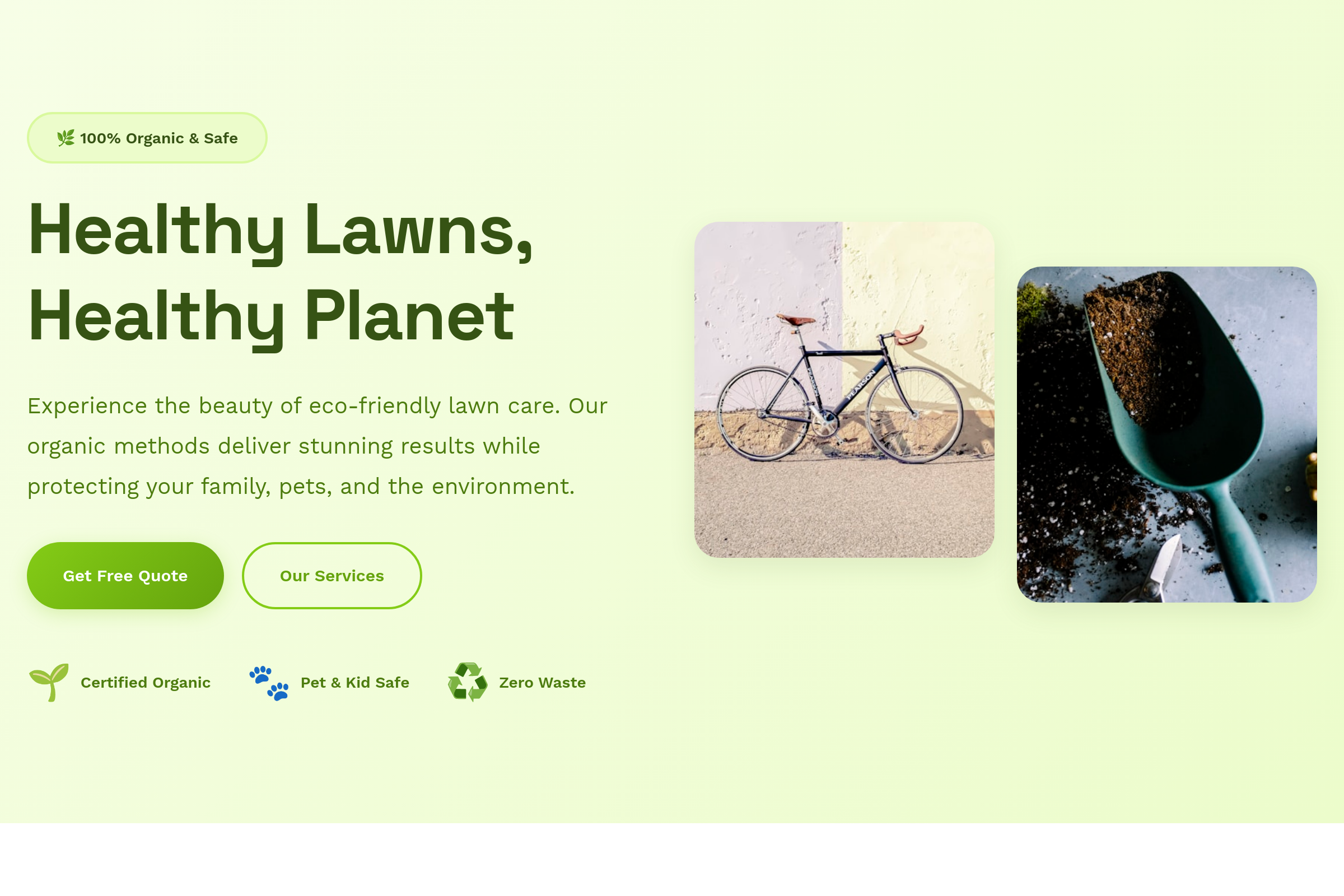 Lawn Care Eco Template
