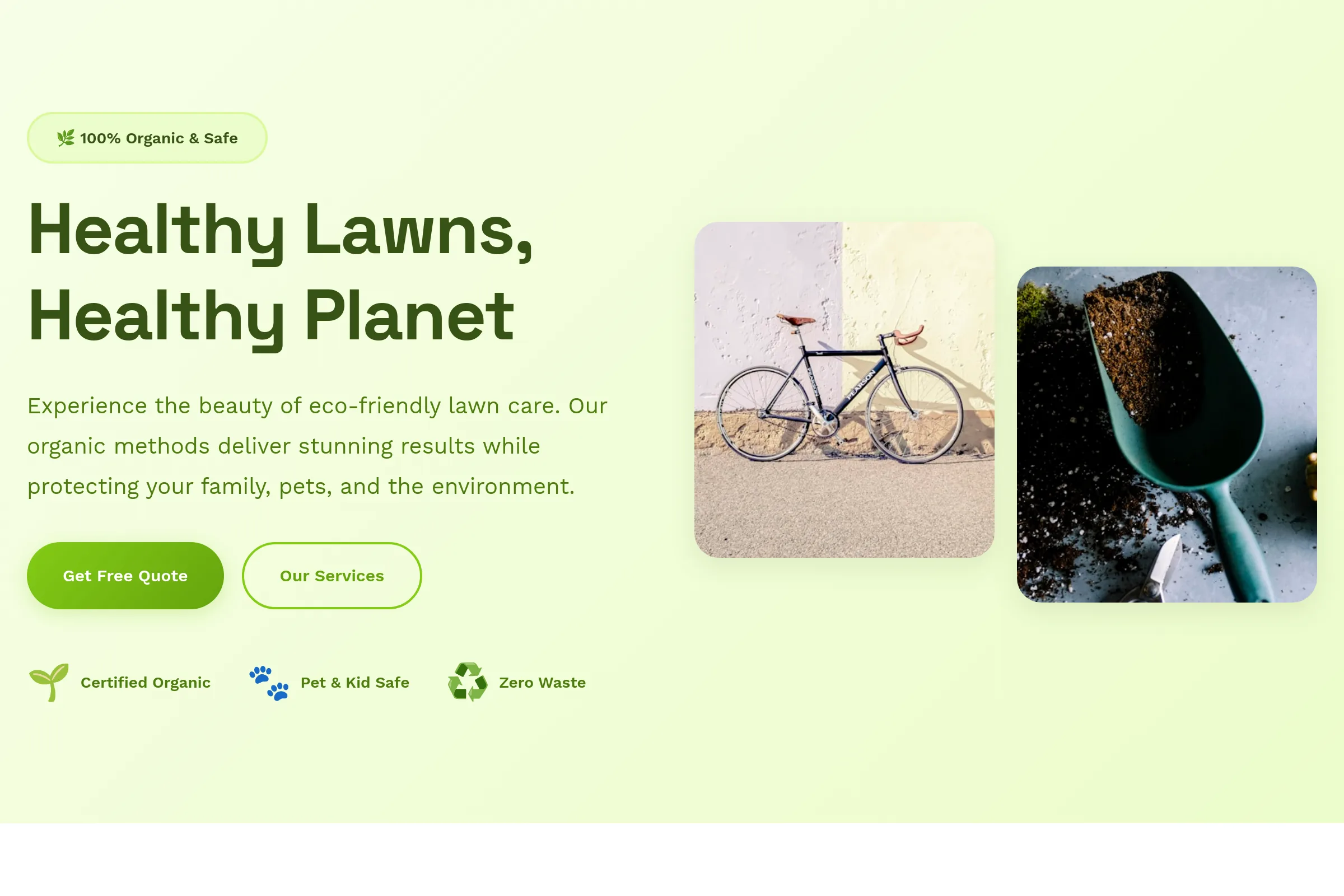 Lawn Care Eco Template
